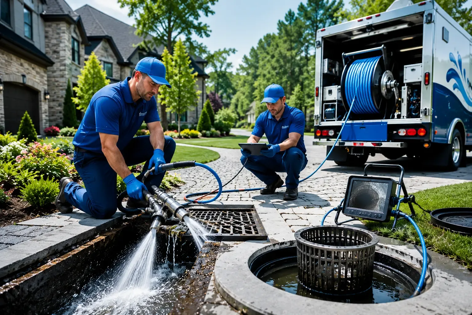 Local outdoor drain cleaning professionals in Grenloch, NJ